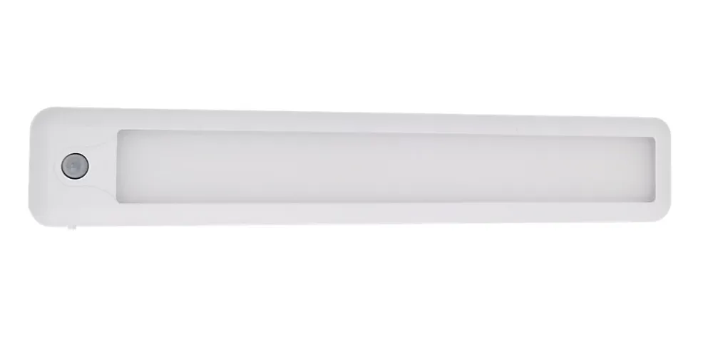 Luminaire Pour Dressing<Réglette sous meuble Mangalia LED intégrée blanc neutre IP20 120lm 2.3W L.27xl.4,7cm blanc Goodhome
