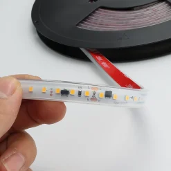 Alpinaluz Ruban Led Extérieur<Ruban LED 220V 75W 15Wm 12mm 120 LEDs SMD2835m Silicone IP67 Coupure tous les 10cm 5m 115lmW 6000K Lumière froide