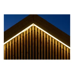 Best Aslo Ruban LED 7W sur Enrouleur 25m - Guirlande Lumineuse Blanche 4000K - Pour Intérieur Extérieur Façade Maison Evènement