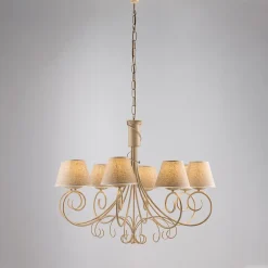 Belight Plafonnier Pour Chambre|Plafonnier Pour Cuisine<Sasha Plafonnier en métal blanc et acrylique avec LED intégrée en deux températures de couleur H.5 d.52 BL283-PBC