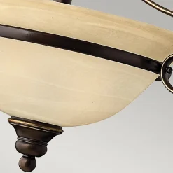 Best Elstead Lighting Semi-plafonnier Cello 2 lumières