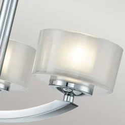 Elstead Lighting Suspension De Salle De Bains<Semi-plafonnier Meridian 3 lumières