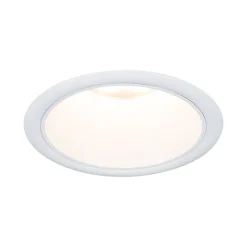 Best Paulmann Spot encastré LED 3-Step-Dim Cole Coin Kit de 1 IP44 rond 88mm Coin 6W 470lm 230V gradable 2700K Blanc