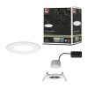 Best Paulmann Spot encastré LED 3-Step-Dim Nova Coin fixe IP44 rond 78mm Coin 6W 470lm 230V gradable 2700K Blanc dépoli
