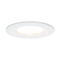 Best Paulmann Spot encastré LED 3-Step-Dim Nova Coin fixe IP44 rond 78mm Coin 6W 470lm 230V gradable 2700K Blanc dépoli