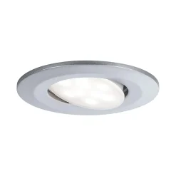 Paulmann Spot Encastrable|Spot Encastrable De Salle De Bains<Spot encastrable Calla LED intégrée 4000K IP65 680lm rond orientable chrome mat