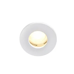 Best GoodHome Spot encastrable Hades GU5.3 blanc chaud IP65 345lm 4.4W Ø8xH.8.2cm blanc