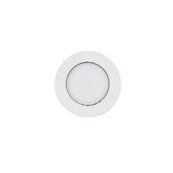 Best GoodHome Spot encastrable Quimby LED intégrée blanc chaud IP20 dimmable 350lm 5.5W Ø8.5xH.5.2cm blanc