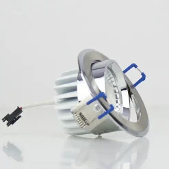 Best Horoz Electric Spot LED downlight rond Mat chrome 5W (Eq. 50W) Diam 90mm