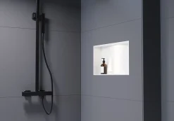 Bernstein Spot Encastrable De Salle De Bains<Spot LED encastrable avec cadre Blanc mat, lumière réglable blanc neutre - 45x22,3cm - IP65