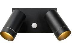 Best Lucide Spot mural TAYLOR en aluminium avec 2xGU10 - Noir -