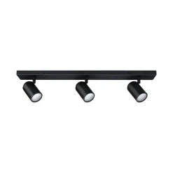 Paulmann Spot Encastrable De Salle De Bains<Spotlight Zyli IP44 GU10 230V max. 3x10W gradable Noir mat