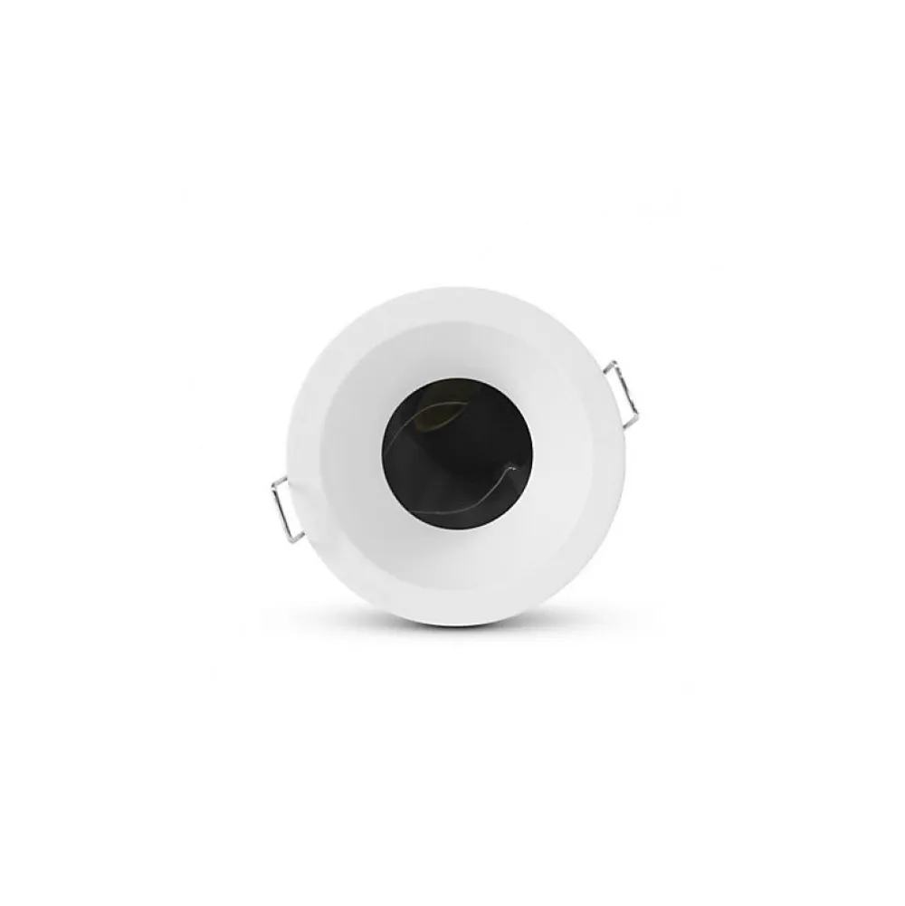 Best Miidex Lighting Support Plafond avec Douille GU10 Recouvrable Etanche IP65 90mm - perçage 75mm
