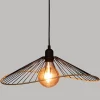 Atmosphera Créateur D'Intérieur Suspension Pour Salon|Suspension Et Lustre<Suspension Alara - noir - métal filaire D45 cm - Atmosphera