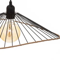 Atmosphera Créateur D'Intérieur Suspension Pour Salon|Suspension Et Lustre<Suspension Alara - noir - métal filaire D45 cm - Atmosphera