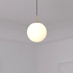 Atmosphera Créateur D'Intérieur Suspension Et Lustre<Suspension boule Dris - métal doré D20 cm - Atmosphera