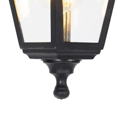 Clearance Qazqa Suspension d'extérieur classique noire IP44 - Capital