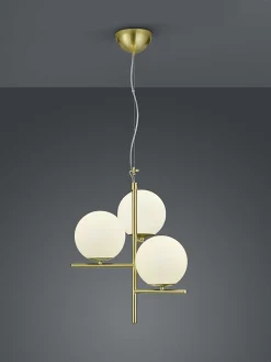 Trio Suspension Pour Salle À Manger|Suspension Pour Chambre<Suspension en verre et métal Pure