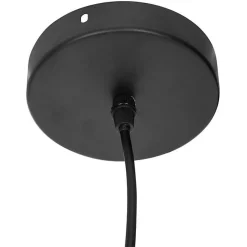 Atmosphera Suspension Pour Salle À Manger|Suspension Pour Chambre<Suspension "Etel" Métal & Papier diamètre 38 cm - Noir