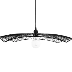 Sale Atmosphera Créateur D'Intérieur Suspension filaire Cuzco noire - métal D58 cm - Atmosphera