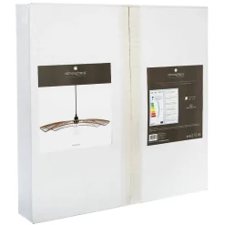 Sale Atmosphera Créateur D'Intérieur Suspension filaire Cuzco noire - métal D58 cm - Atmosphera