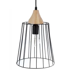 Atmosphera Créateur D'Intérieur Suspension Pour Salon<Suspension filaire Nut noire - métal D23 cm - Atmosphera