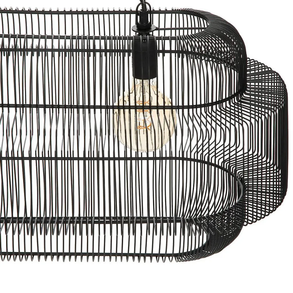 Atmosphera Créateur D'Intérieur Suspension Pour Salon<Suspension Stora - métal filaire - noir - L72 -5 cm - Atmosphera