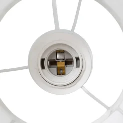 Atmosphera Créateur D'Intérieur Suspension Et Lustre<Suspension Tobie coton blanc D37cm - Atmosphera