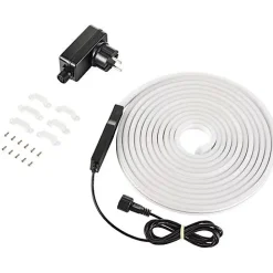 Best Sygonix SY-4980312 Ruban LED connecté 230 V 5 m RVB + blanc chaud, IP44, 24 W