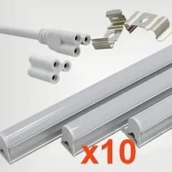 Clearance Silumen Tube Néon LED 90cm T5 14W (Pack de 10) - Blanc Froid 6000K - 8000K -