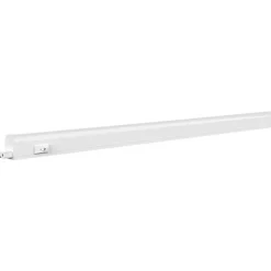 Best Silamp Tube Néon LED T5 30cm 3.4W 2 Têtes avec Interrupteur - Blanc Chaud 2300K - 3500K -