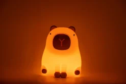 New Seynave Veilleuse cochon LED integrée RGB 0.5W IP20 H.11,6cm, Capybara