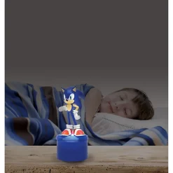 Lexibook Veilleuse en 3D avec variation de couleurs Sonic