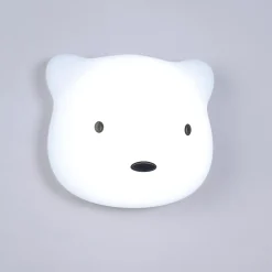Enfant Corep Veilleuse Sur Batterie|Luminaire Pour Chambre Enfant<Veilleuse LED Ourson 1,5W IP20 l. 4 x H.8,5 cm blanc froid à blanc chaud tactile USB blan