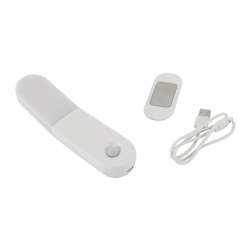 Discount Silamp Veilleuse LED USB Applique Murale 2W Blanche avec Détecteur - Blanc Neutre 4000K - 5500K -