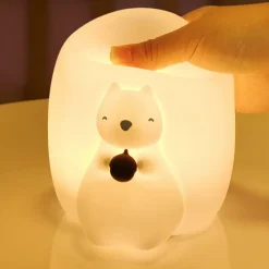 Sale Little L Veilleuse lumineuse avec télécommande Écureuil