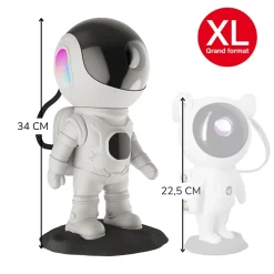 Best Xanlite Veilleuse XL projecteur LED Cosmolite, 5 modes d'éclairage, enceinte bluetooth intégrée, minuteur intégré, rechargeable USB