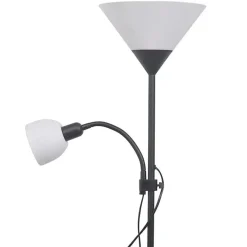 Vidaxl Lampadaire Intérieur<Lampadaire Noir Lampe Sur Pied Lampe de Sol Lampe Lumière de Salon 242733