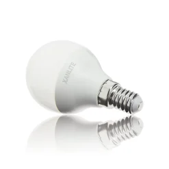 Xanlite Ampoule E14, Petit Culot À Visser<- Lot de 2 ampoules LED P45 - culot E14 - classique - PACK2EV470PCW