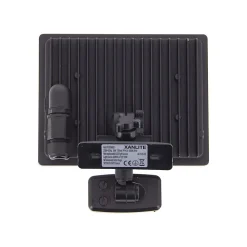 Xanlite Projecteur Extérieur<- Projecteur mural noir LED IP44 avec détecteur de mouvement, 2600 Lumens, conso. 30 W, Blanc froid - PR30WMD