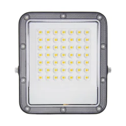Xanlite Projecteur Extérieur<- Projecteur mural noir LED IP65, 2700 lumens, conso 30W (éq 160W), Blanc chaud - PR30WMCEE