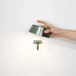 Zafferano SISTER LIGHT Wi-fi Wall Applique intelligente rechargeable et dimmable ivoire
