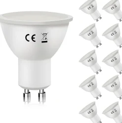 zmh Ampoule E14, Petit Culot À Visser<Ampoule LED 6w à Économie D'énergie Spot Réflecteur Ampoule