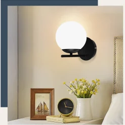 zmh Applique Murale Intérieure<Applique E27 IP20 Métal Design Moderne pour couloir