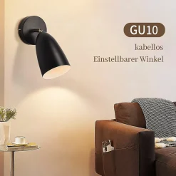 zmh Applique Murale Pour Cuisine|Applique Murale Pour Salle À Manger<Applique Intérieur Noir/blanc Vintage Spot Mural Réglable Chambre Max.40w