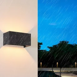 zmh Applique Murale Intérieure<Applique Murale 4er LED Applique Murale Lampe D'extérieur Intérieur Applique Murale G9