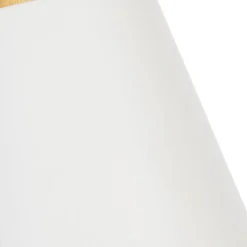 zmh Suspension Blanc E27 Vintage Industriel Pour Salle à Manger En Métal Retro - 2 Pièces
